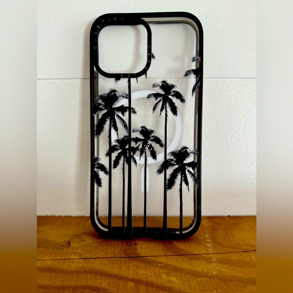 Discount shipping! Casetify iPhone 13 Pro Max w/ MagSafe tropical palm trees - Picture 1 of 2